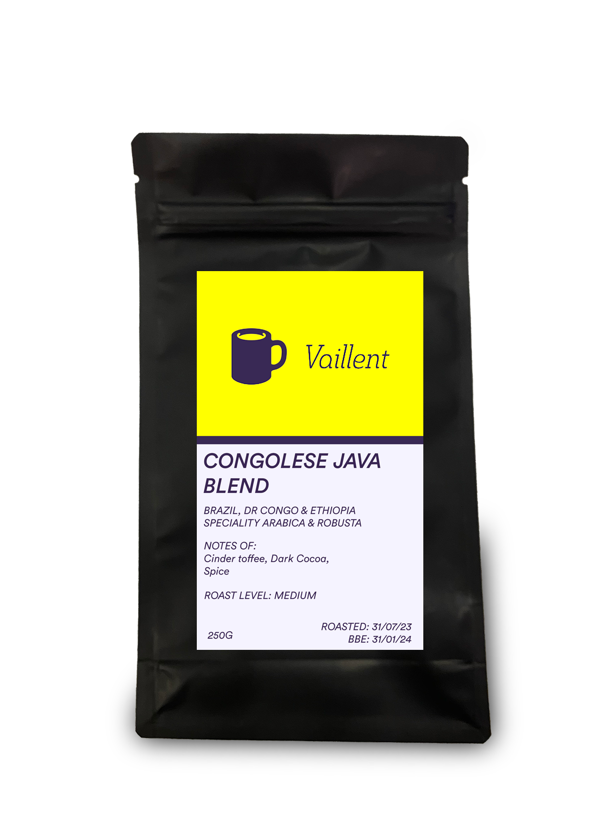 Congolese specialty coffee beans